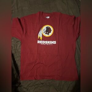 NFL Team Apparel Vintage Redskins Football T-Shirt 2XL NWT